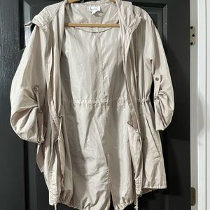 Khaki Korye Rain Jacket